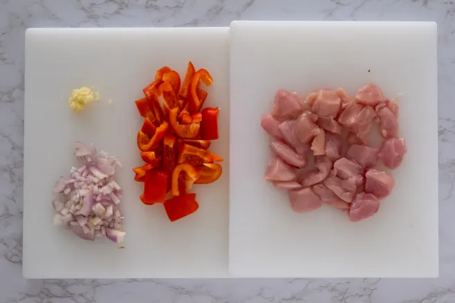 Prep vegetables