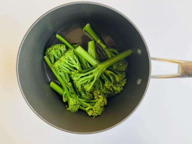 Boil broccoli