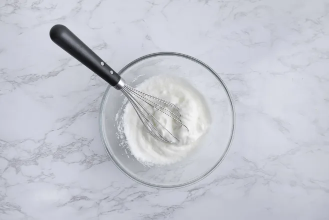 Whisk egg whites