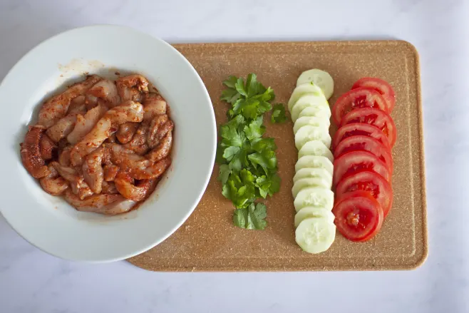 Prep ingredients