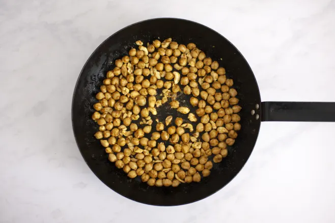 Cook chickpeas