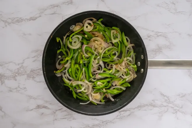 Fry vegetables