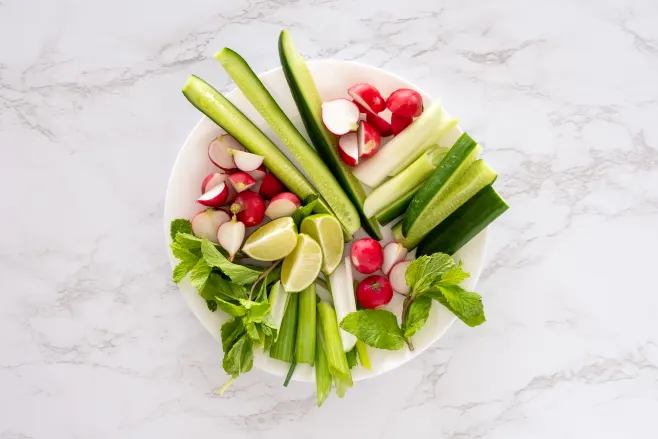 Prep sabzi platter