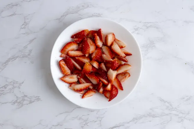 Prep strawberries