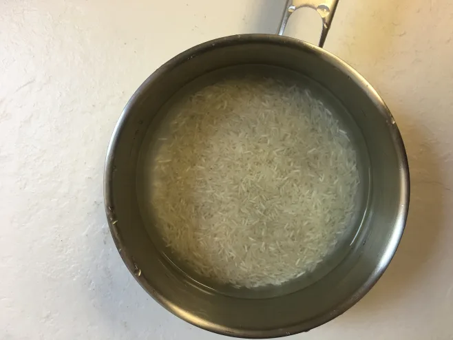 Boil rice