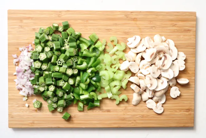 Prep vegetables