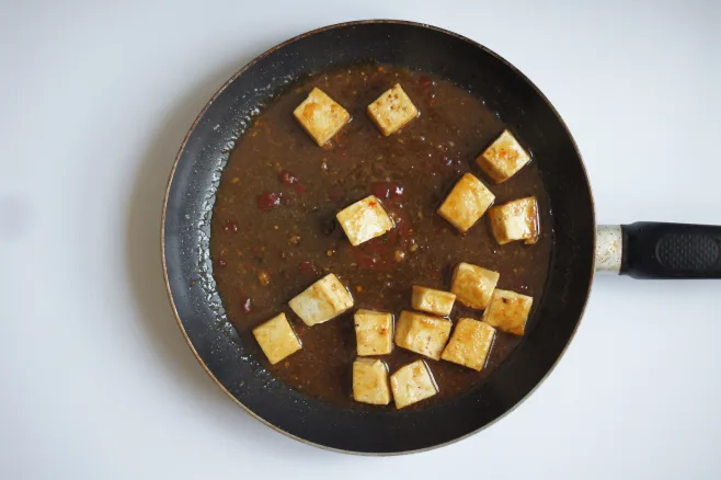 Season tofu