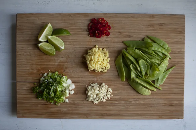 Prep vegetables