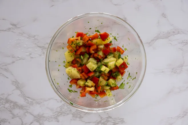 Finish pineapple salsa