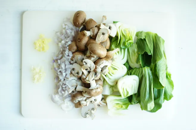 Prep vegetables