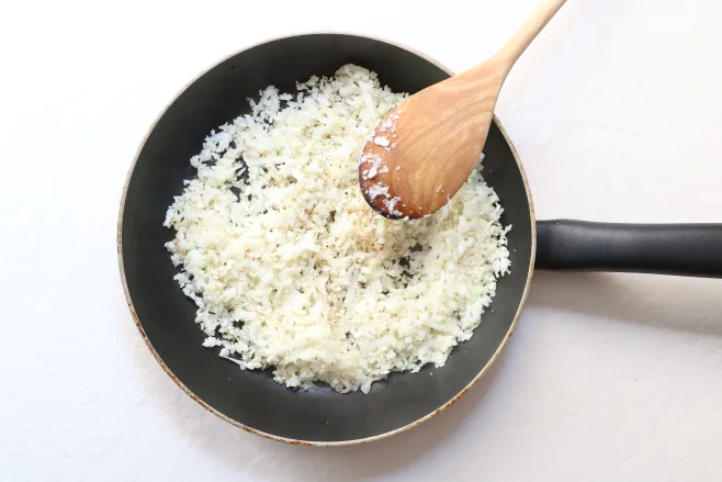 Make cauliflower rice