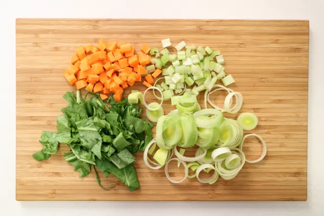 Prep vegetables
