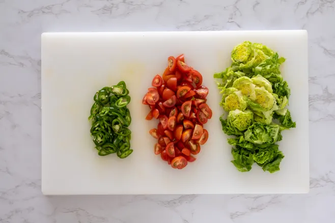 Prep vegetables