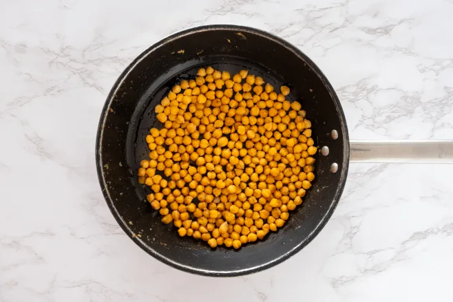 Cook chickpeas
