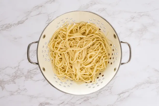 Boil noodles