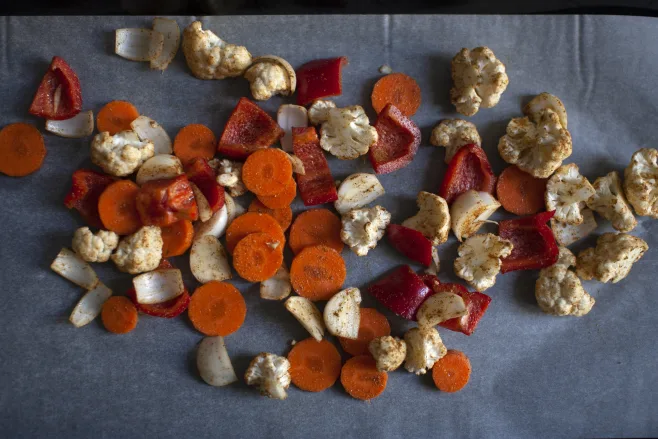 Roast vegetables