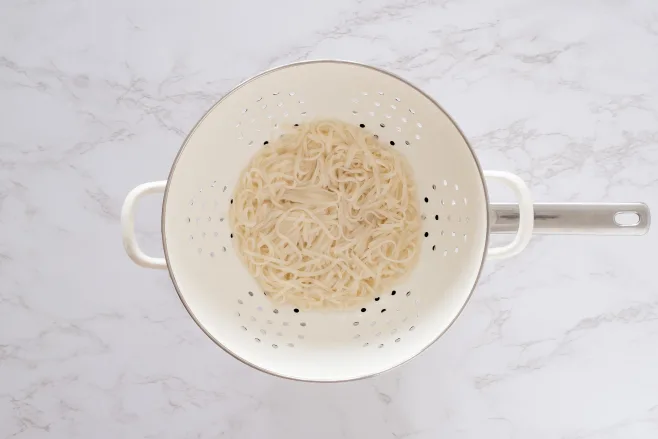 Soak noodles