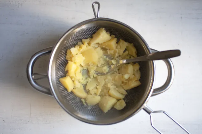 Make potato puree