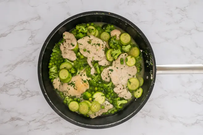 Add peas