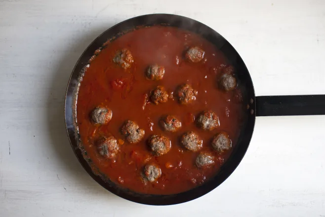 Add meatballs