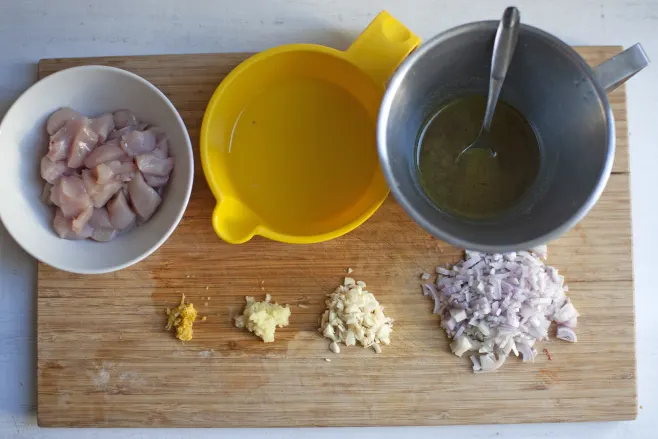 Prep ingredients