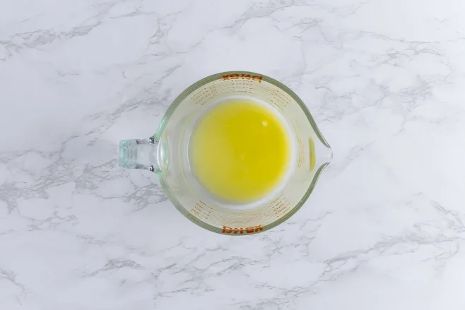 Melt butter