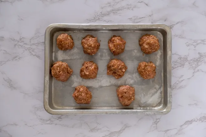 Make meatballs