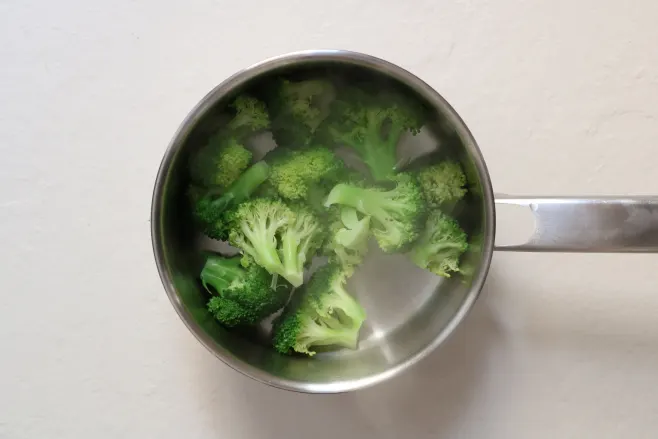 Boil broccoli