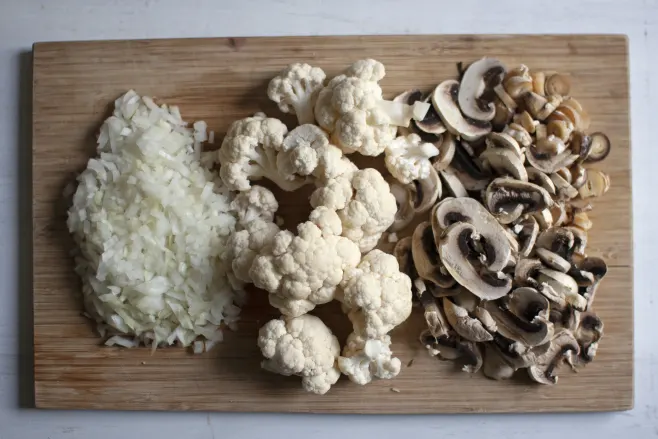 Prep vegetables