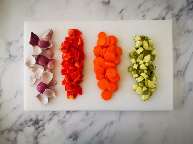 Prep vegetables