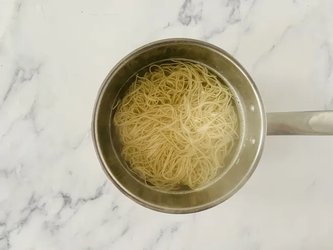 Boil noodles