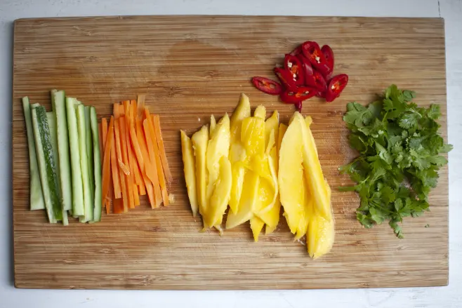 Prep vegetables