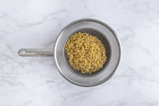 Steam bulgur