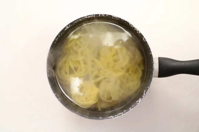 Boil pasta