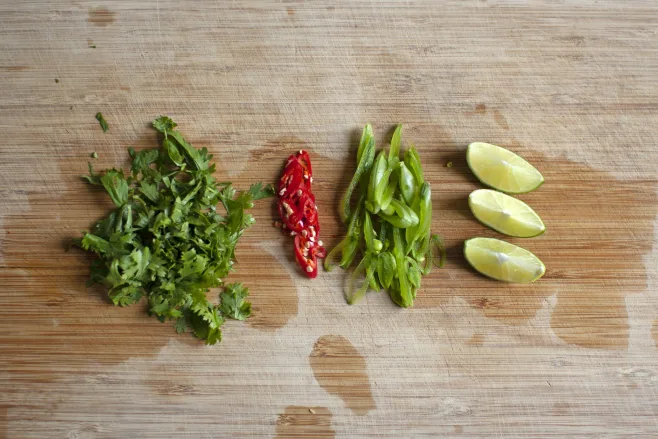 Prep toppings