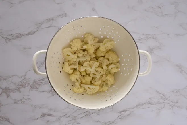 Boil cauliflower