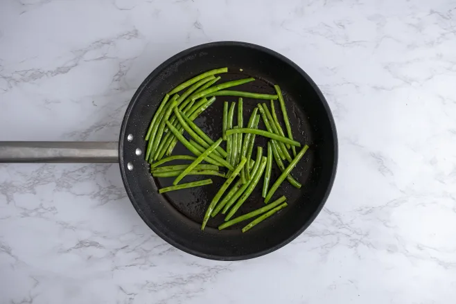 Cook green beans