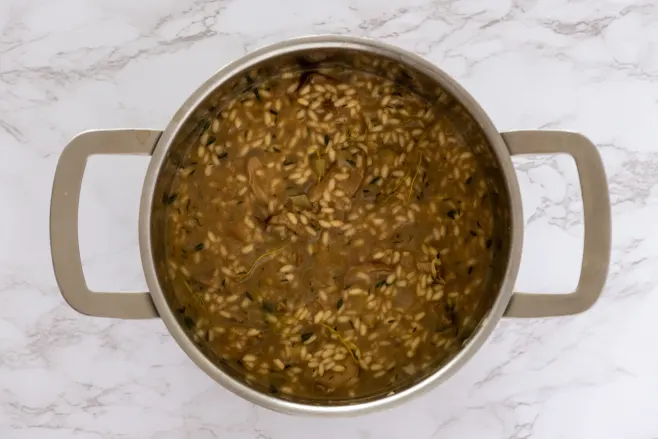 Finish risotto