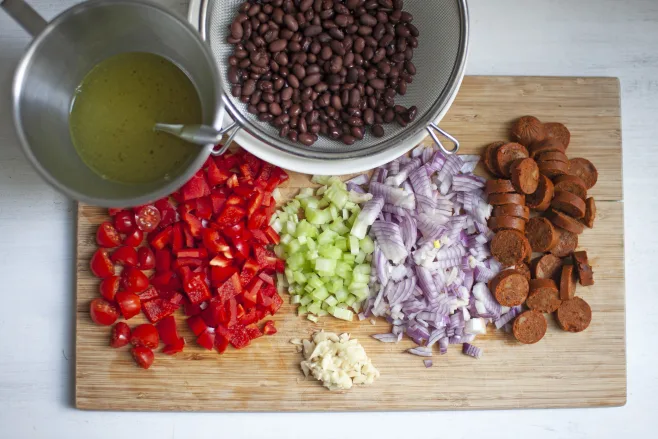 Prep ingredients