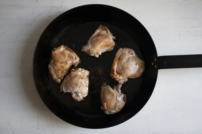 Cook chicken