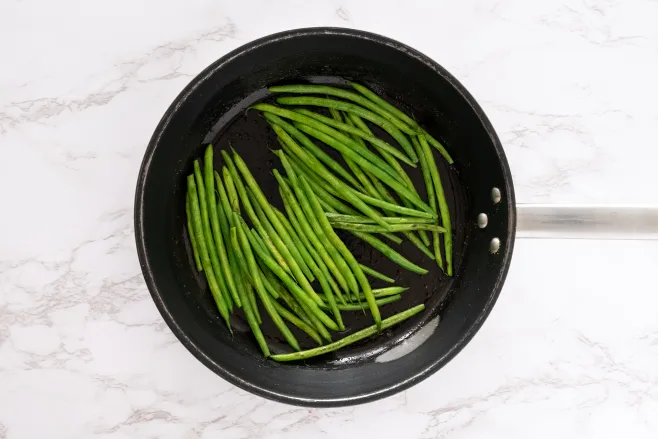 Fry green beans