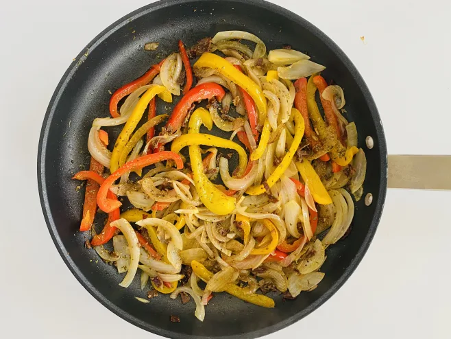 Fry vegetables