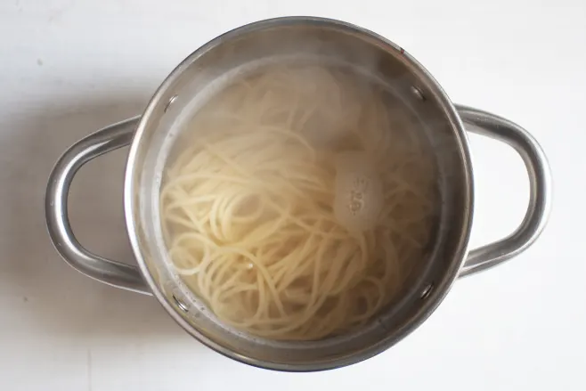 Boil spaghetti