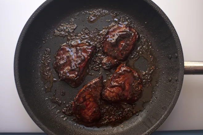 Fry steaks