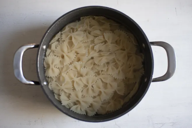 Boil pasta