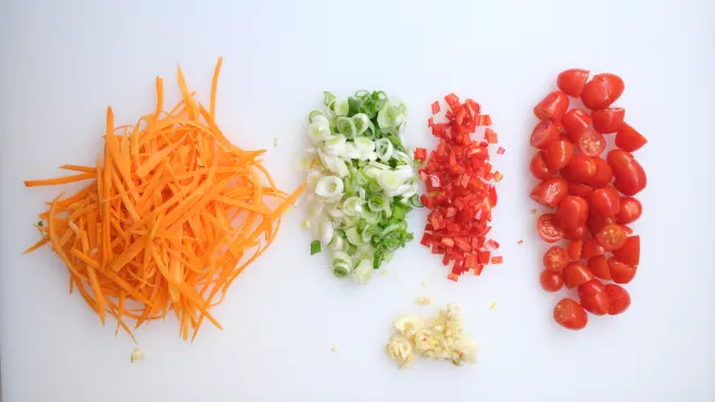 Prep vegetables