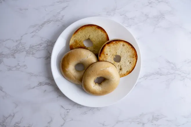 Toast bagels