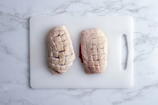 Prep duck