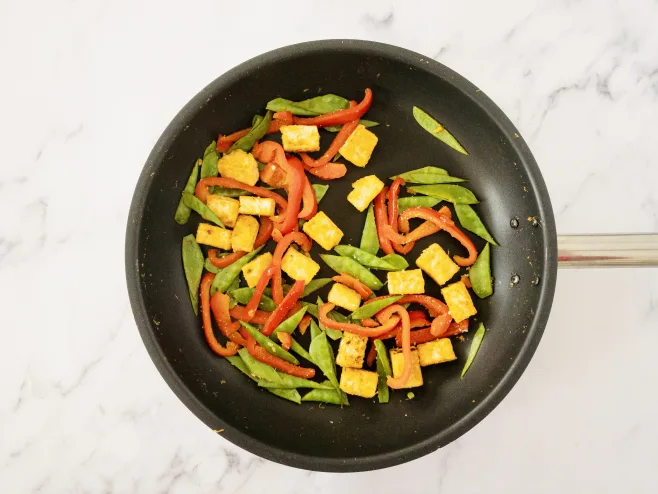 Fry vegetables