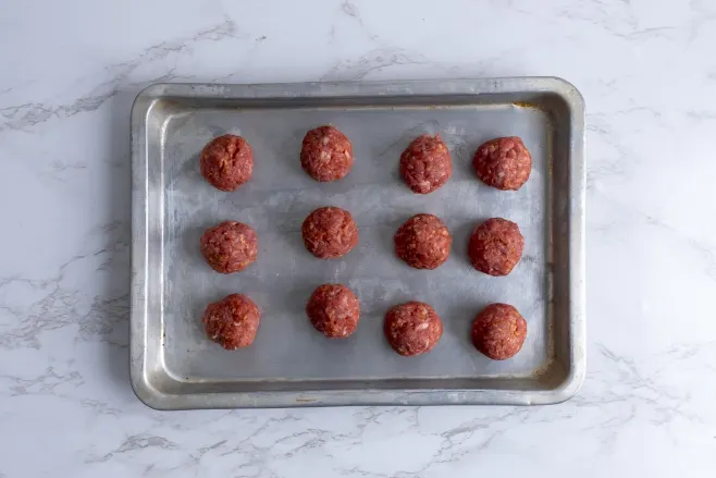 Make meatballs